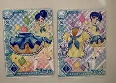 橘*い様 アイカツ カード アンコール ロケテ ブルーステージスカート