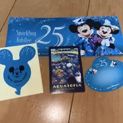 ディズニーシー　25周年　ステッカー　シール