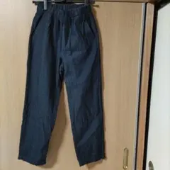 無印良品ウエストゴム デニムパンツ インディゴブルー