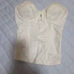 アイボリー ブライダルインナー バストリボン付きB75