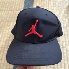 Jordan 黒 キャップ ジャンプマンロゴ　ブラック