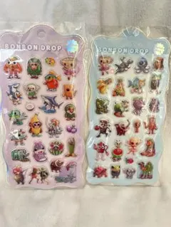 イタリアンブレインロッド　ボンボンドロップシール　2枚セット