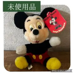 【未使用】東京ディズニーランド ミッキーマウス ぬいぐるみ　ヴィンテージ