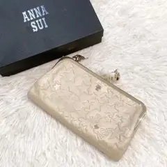 ANNA SUI 長財布 ホワイト 馬 猫 モチーフ - メルカリ