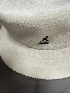 KANGOL フリース バケットハット Lサイズ ホワイト