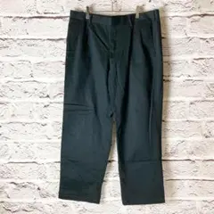z2116:UNIQLO メンズスラックス　ネイビー　M