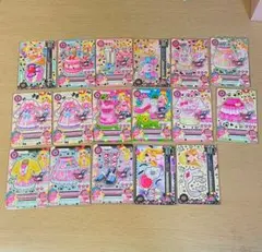 アイカツ カード 17枚 まとめ売り いちご キュート エンジェリーシュガー