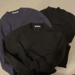 UNIQLO U クルーネックT （M）/ モックネックプルオーバー（S）
