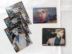 呪術廻戦 七海建人 トレカとシール 5点セット