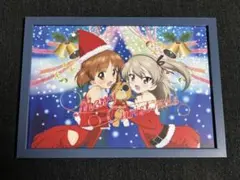 切抜 額装 A4サイズ ガールズ&パンツァー 西住みほ 島田愛里寿