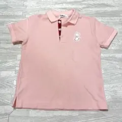 ファミリア familiar サイズ 110 鹿の子 ポロシャツ ピンク 半袖