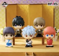 一番くじ　銀魂　Ｄ賞　SOFVICちゅ　５個コンプリートセット