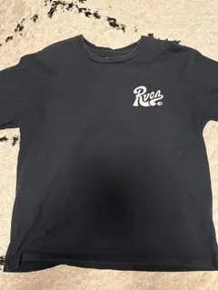 RVCA バックプリント Tシャツ 블랙