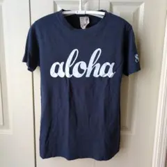 88TEES Tシャツ aloha mahalo ネイビー古着のサムネイル