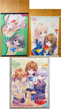 ガールフレンド(仮) タペストリー 2016年カレンダー GF