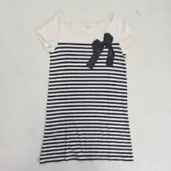 ロペピクニック Ropé Picnic 半袖ワンピース 38 ボーダー リボンのサムネイル