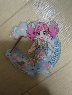 アイカツ カラビナ キーホルダー 天羽まどか