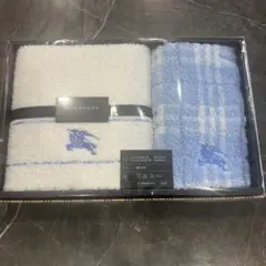 【新品未使用】値下げしました　BURBERRY タオルセット 2枚組