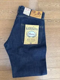 KOJIMA GENES 児島ジーンズ 15ozセルビッチ スーパースリムデニムのサムネイル