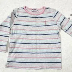 ミキハウス　ロンT 長袖Tシャツ　80 カットソー