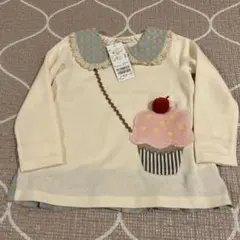 【新品】BabyCheerベイビーチアーカップケーキトレーナー110cmキナリ