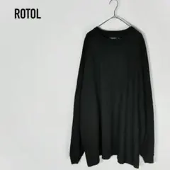 ROTOL 22SS TWIST L/S TEE BLACK 3
