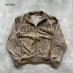 【STUSSY】 90s オールドステューシー ストライプ トラックジャケットのサムネイル