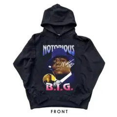 Biggie ビギー Notorious Big プルオーバーパーカー