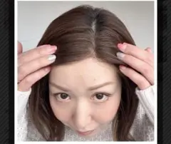チューリップ ヘアピース 百合子ウィッグ レミー人毛100% - メルカリ