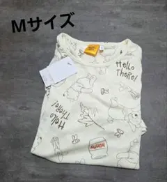 くまのプーさん　ルームワンピース　ディズニー　プーさん　総柄