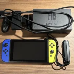 Nintendo Switch 本体 ブルー ネオンイエローのサムネイル