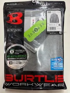 新品 バートル ロングスリーブTシャツ 155 52 バーク XLサイズ