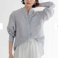 2025年最新】LiBECO バンドカラー シャツの人気アイテム - メルカリ