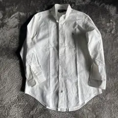 Ralph Lauren 白BDシャツ 16-33 コットン100%
