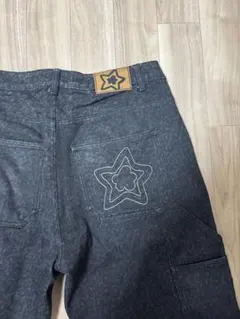 starteamスターチーム レオパードデニム 34