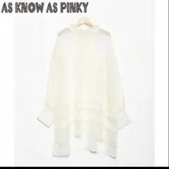 ☆タグ付き☆　アズノゥアズピンキー　夢見るシアータックＴＮ　アイボリー　FREE