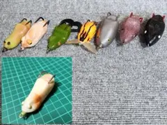 レア　オールド　スナッグプルーフ　中空フロッグ　8個セット　雷魚 61ZXVLjWAFL._UF350,350_QL50_.jpg