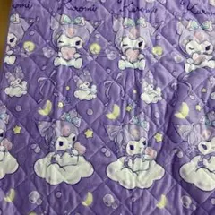 激カワ　クロミちゃんフランネル敷パッド新品Kuromi サンリオ