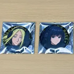 サカモトデイズ 東京タワー 神々廻 & 大佛 缶バッジ サバイバルゲーム