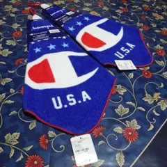 2枚セット♡Champion U.S.A.ループ付タオル 34x34 cm