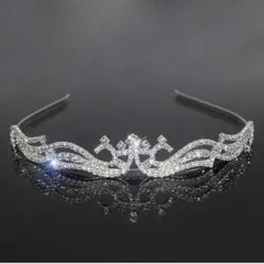 クリスタル ブライダル クラウン ラインストーン プリンセス ティアラ