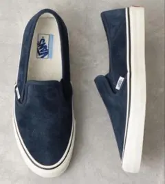 新品未使用品　VANS スリッポン ネイビー スエード ULTRACUSH