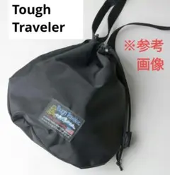 タフトラベラー　巾着　ショルダーバッグ　サコッシュ ブラックのサムネイル