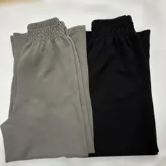 coca エンボスワイドパンツ レディース 2枚セット