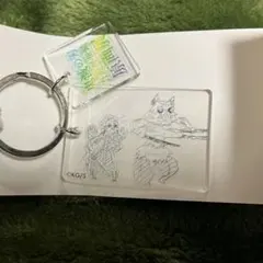 鬼滅の刃 吾峠呼世晴原画展 伊之助　竈門兄妹　アクリルキーホルダー