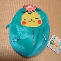ピカチュウねぶくろコレクション　ぬいぐるみポーチ