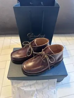 パラブーツ Paraboot CASTEL キャッスル廃盤UK7.5希少 マロン - メルカリ
