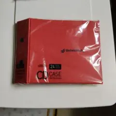 DAISO CDケース 24ポケット レッド