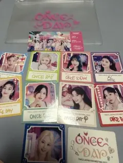 ステッカーTWICE JAPAN FAN MEETING ONCE DAY