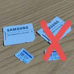 Samsung EVO Plus 128GB microSDカード 4枚セット